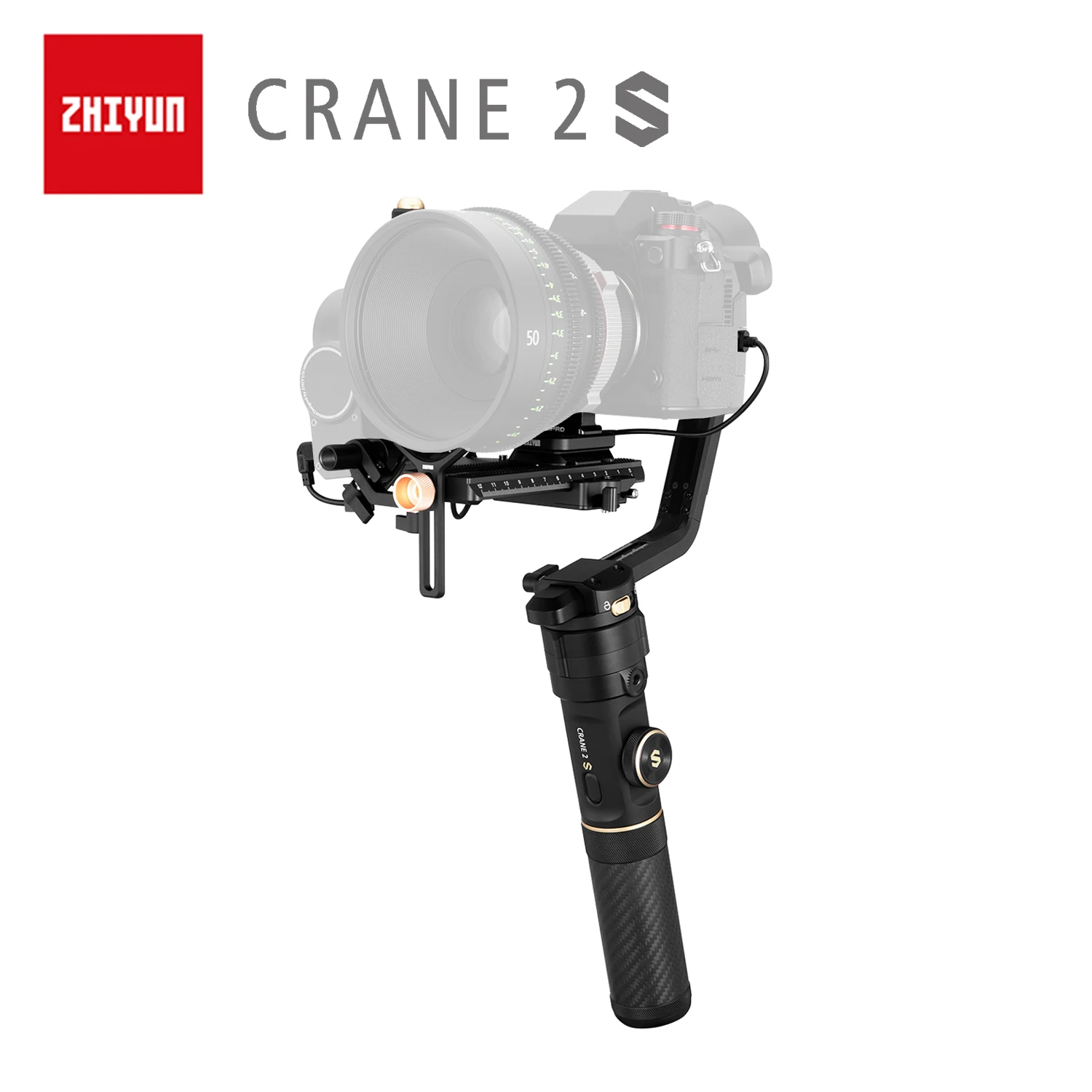 

ZHIYUN Official Crane 2S/COMBO/PRO 3-Axis Handheld Gimbal Camera Stabilizer for All DSLR Canon BMPCC Sony Panasonic Cameras