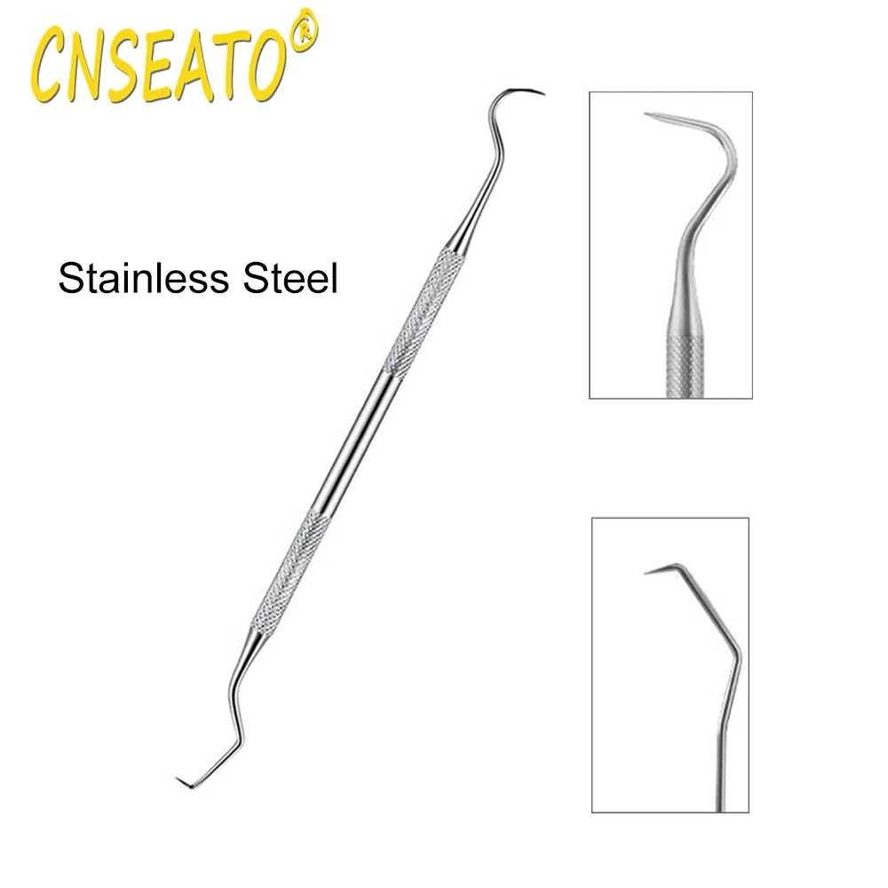 1/5 шт. скребок для чистки зубов из нержавеющей стали