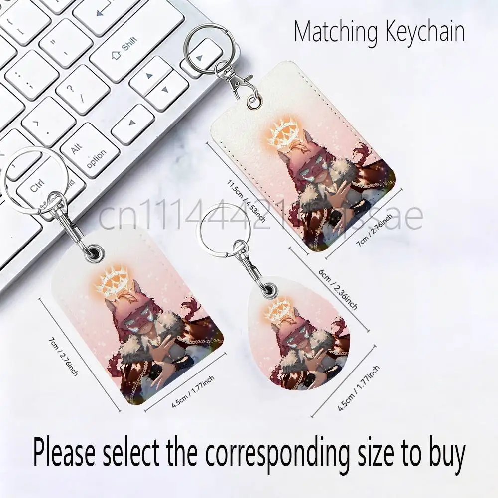 Фото T-Technoblade T-Techno Брелок-карта Модный кулон для сумки, держатель для удостоверений личности, пропусков, автобусных билетов, милый, для взрослых №3