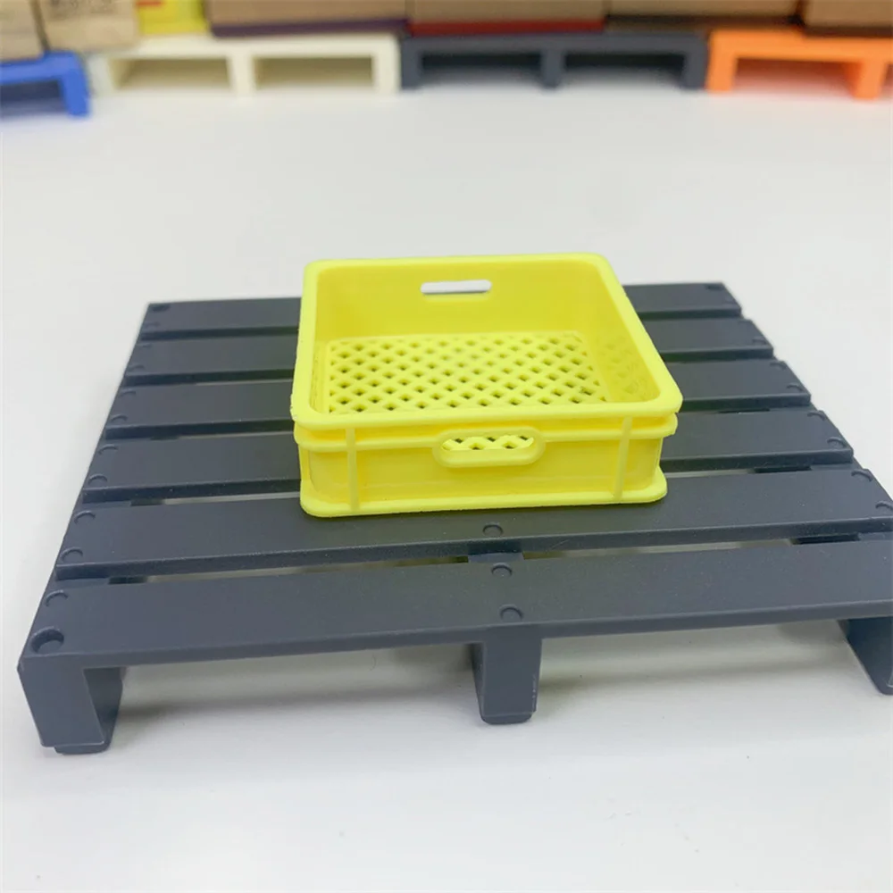 

4 шт., Миниатюрная пластиковая корзина для еды