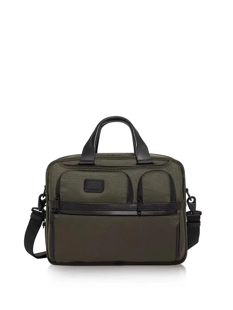 

Сумка на плечо Tumi мужская из пуленепробиваемой нейлоновой кожи, растягивающаяся деловая сумка из воловьей кожи, саквояж для компьютера