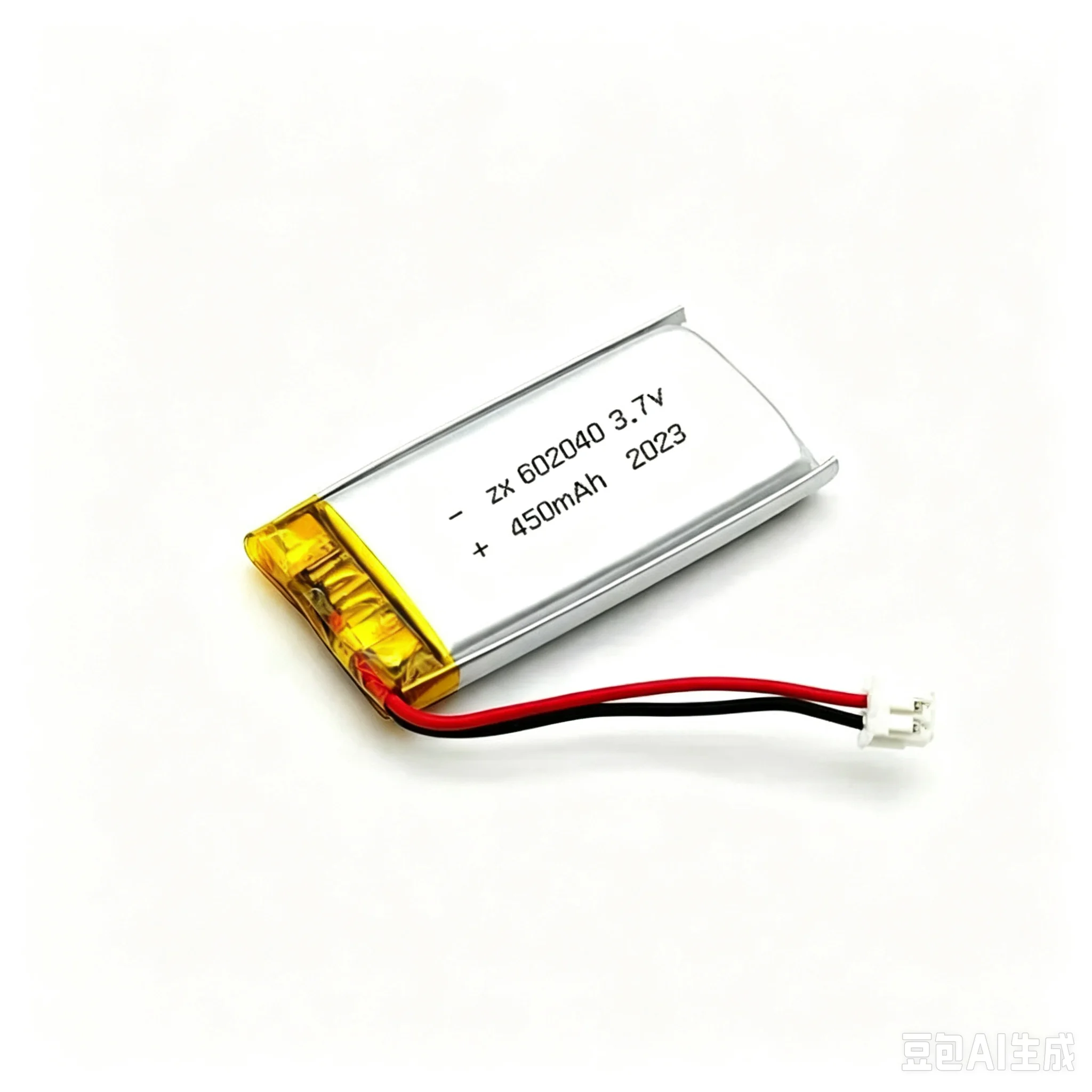 Аккумулятор Li-Po 450 мАч 602040 3.7В, литиевые батареи, перезаряжаемые элементы Li-Po для умных носимых устройств, раций, GPS, PSP, игровых консолей. (art.: 3920dcf6f097e) - 3920dcf6f097e