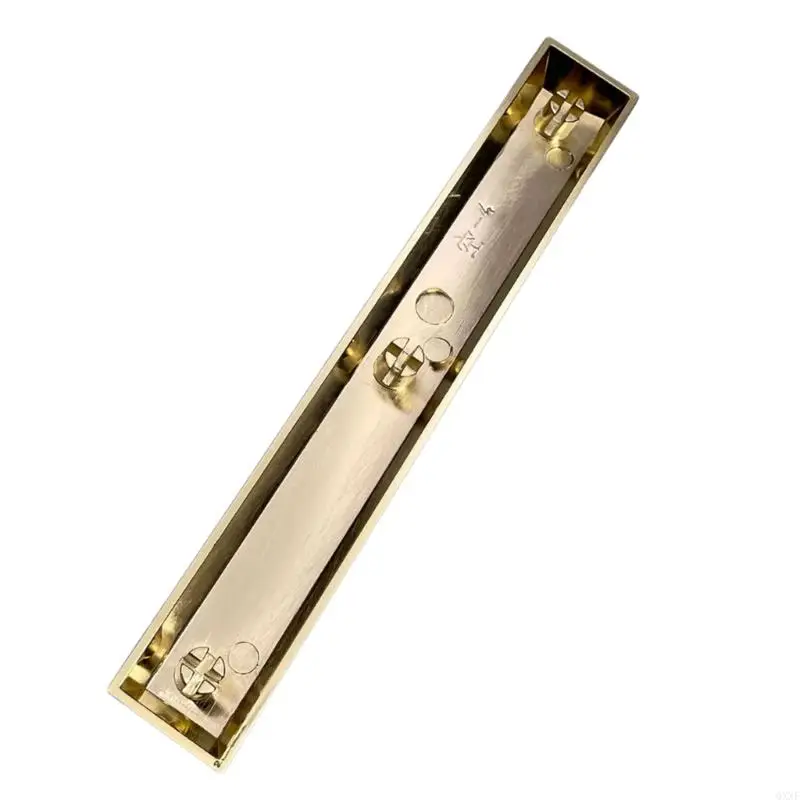 Фото Qxnf цинк сплав сплав сплавного сплавного бара -клавиша Gold/Silver Finish №4