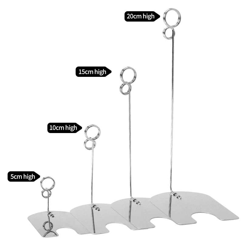 10 шт. металлическая подвесная бирка рекламный зажим цена на хлеб брендовая