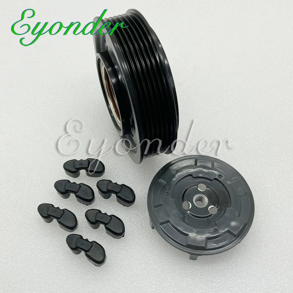 

AC A/C Compressor Clutch Pulley for SKODA FABIA ROOMSTER VW GOLF IV LUPO BORA FOX 6Q0898810 6Q0820803J 6Q0820803K 6Q0820803P