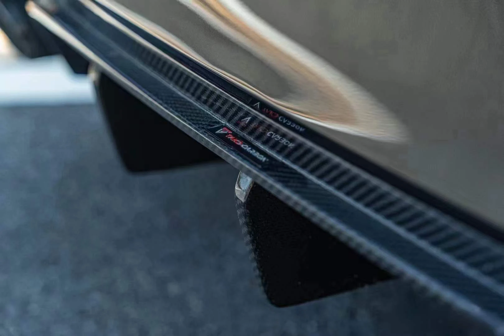 TAKD настоящий автомобильный разбор данных сухой диффузор для заднего бампера из