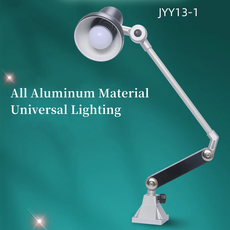 E27 Bulb Machine Tool Work Light Long Arm Lathe Machine Machinery Equipment Light Stand Industrial Factory Lighting Table Lamp