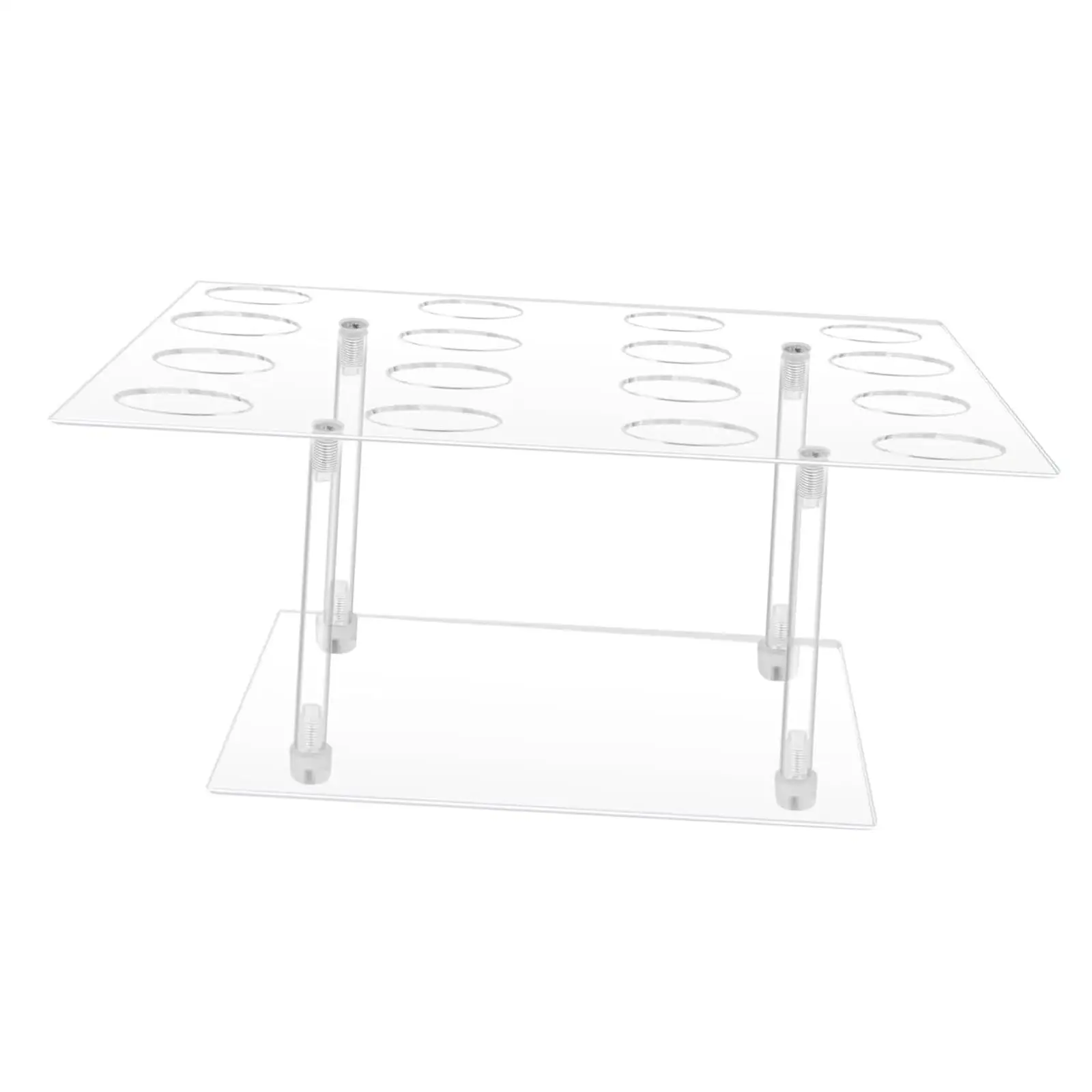 Акриловый держатель для мороженого стойка рулонов суши с подставкой вафель