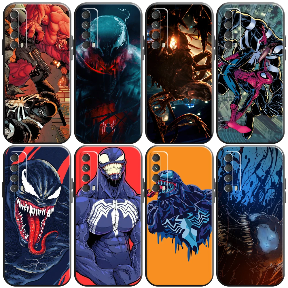 

Marvel Venom COOL Phone Case For Huawei Honor 7 8 9 7A 7X 8X 8C V9 9A 9X 9 Lite 9X Lite Funda Silicone Cover Back