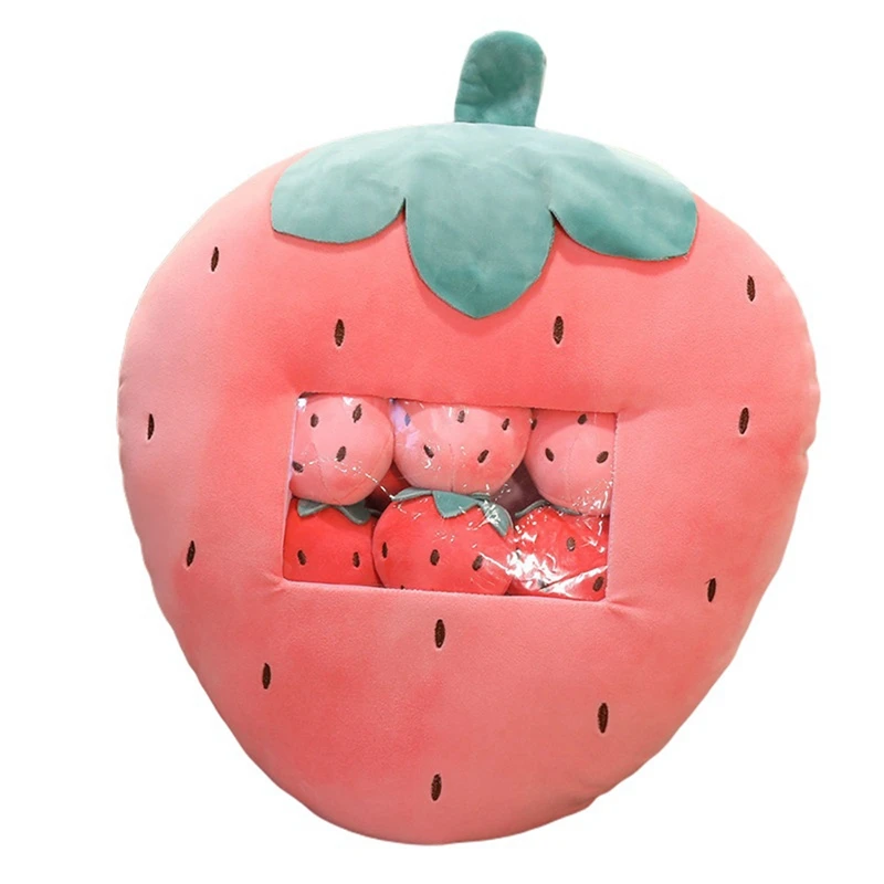 

Plush Toy Mini Fruit Bag Pillow Nap Plush Gift