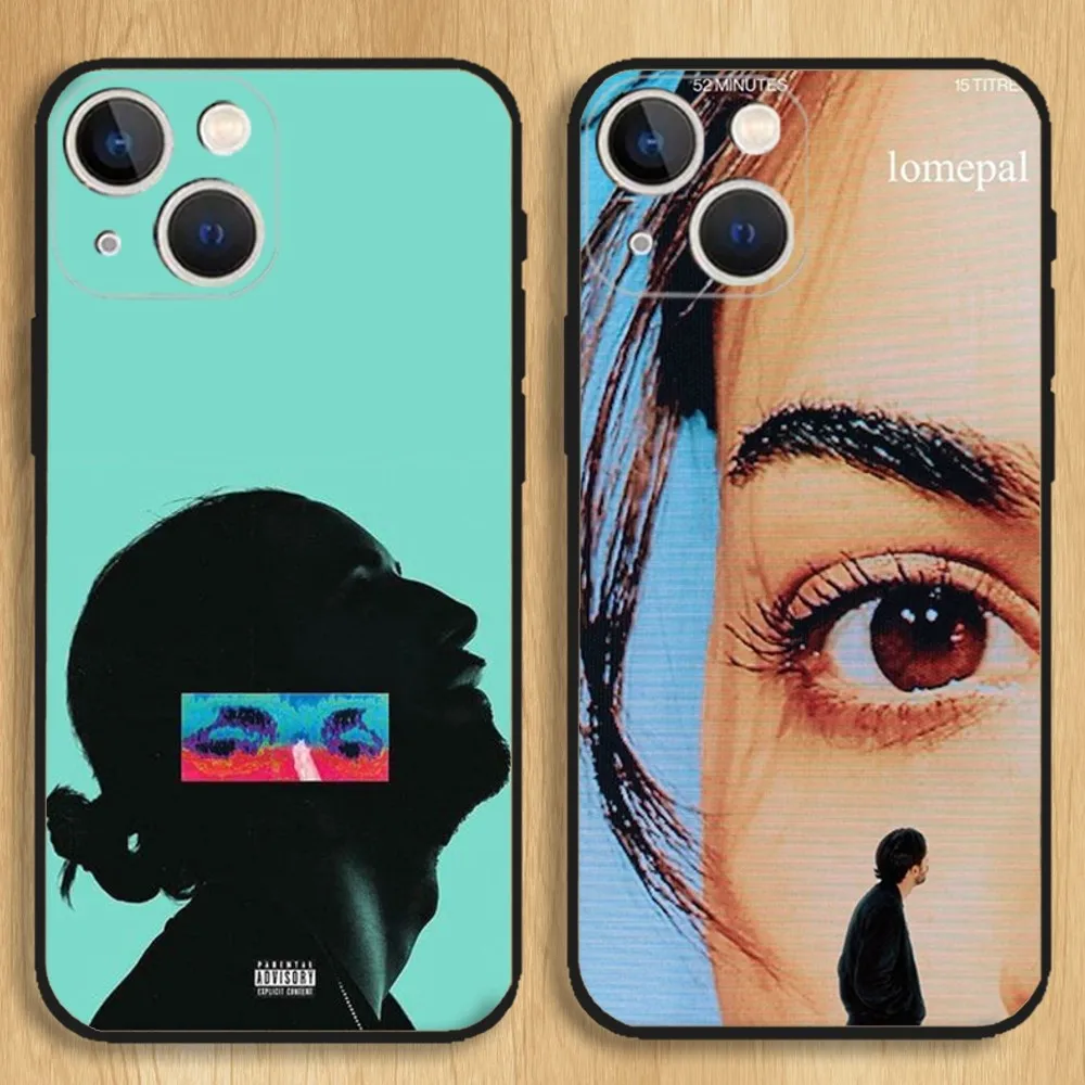 Чехол для телефона Lomepal France Rapper iPhone15 14 13 12 11 Pro Max Plus Mini X XS XR 8 7 6 S SE Мягкий черный