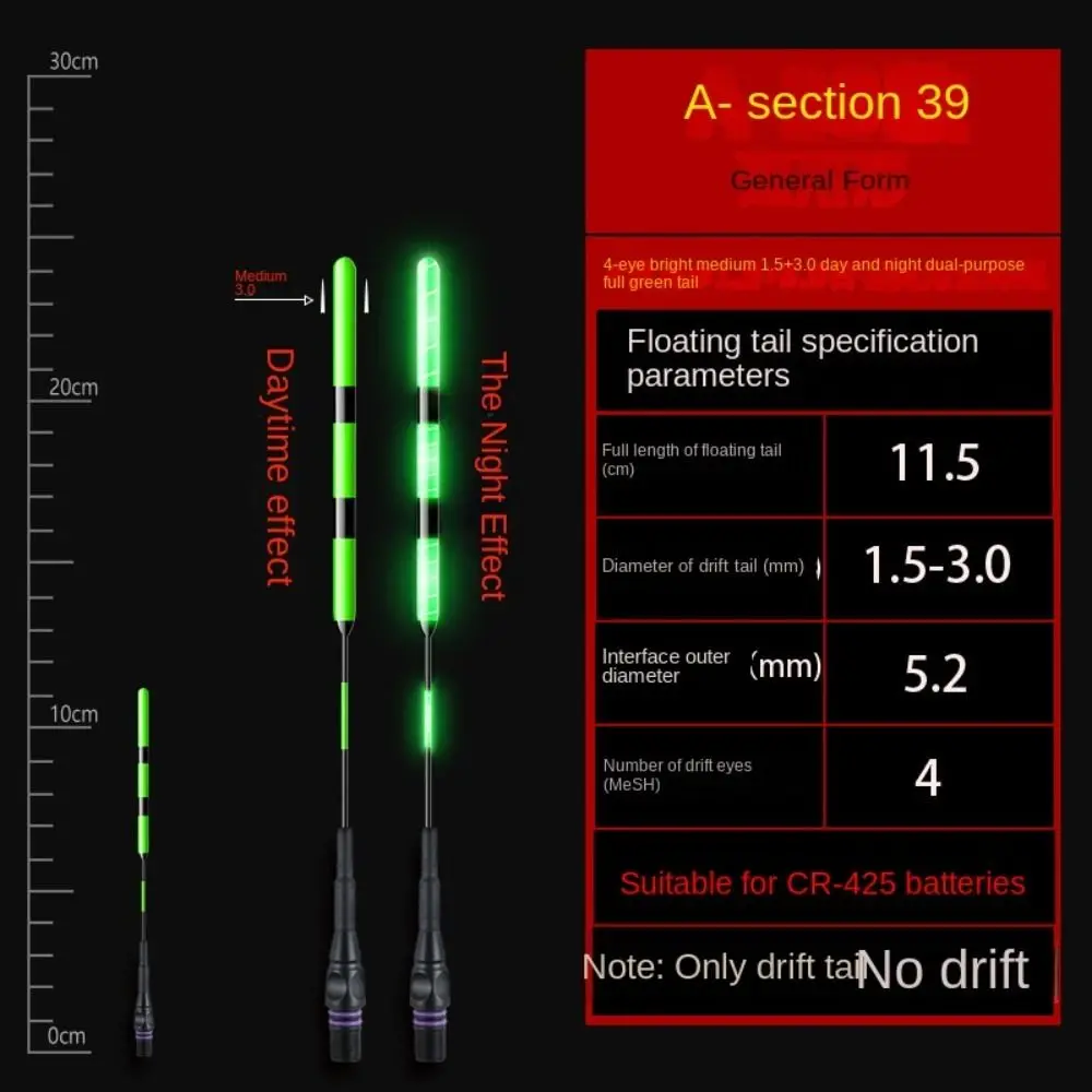 1 шт. супер яркий светодиодный умный поплавок для рыбалки светящийся