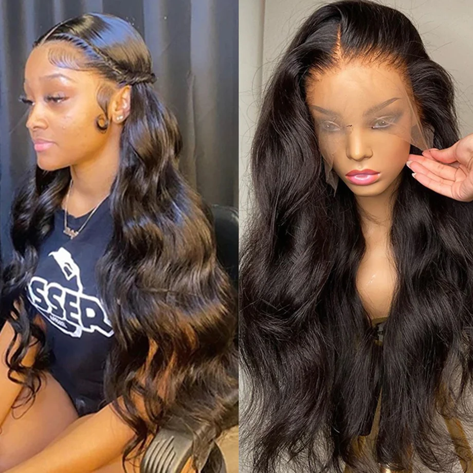 Парики из прозрачных человеческих волос 13x4 180% | Шиньоны и парики