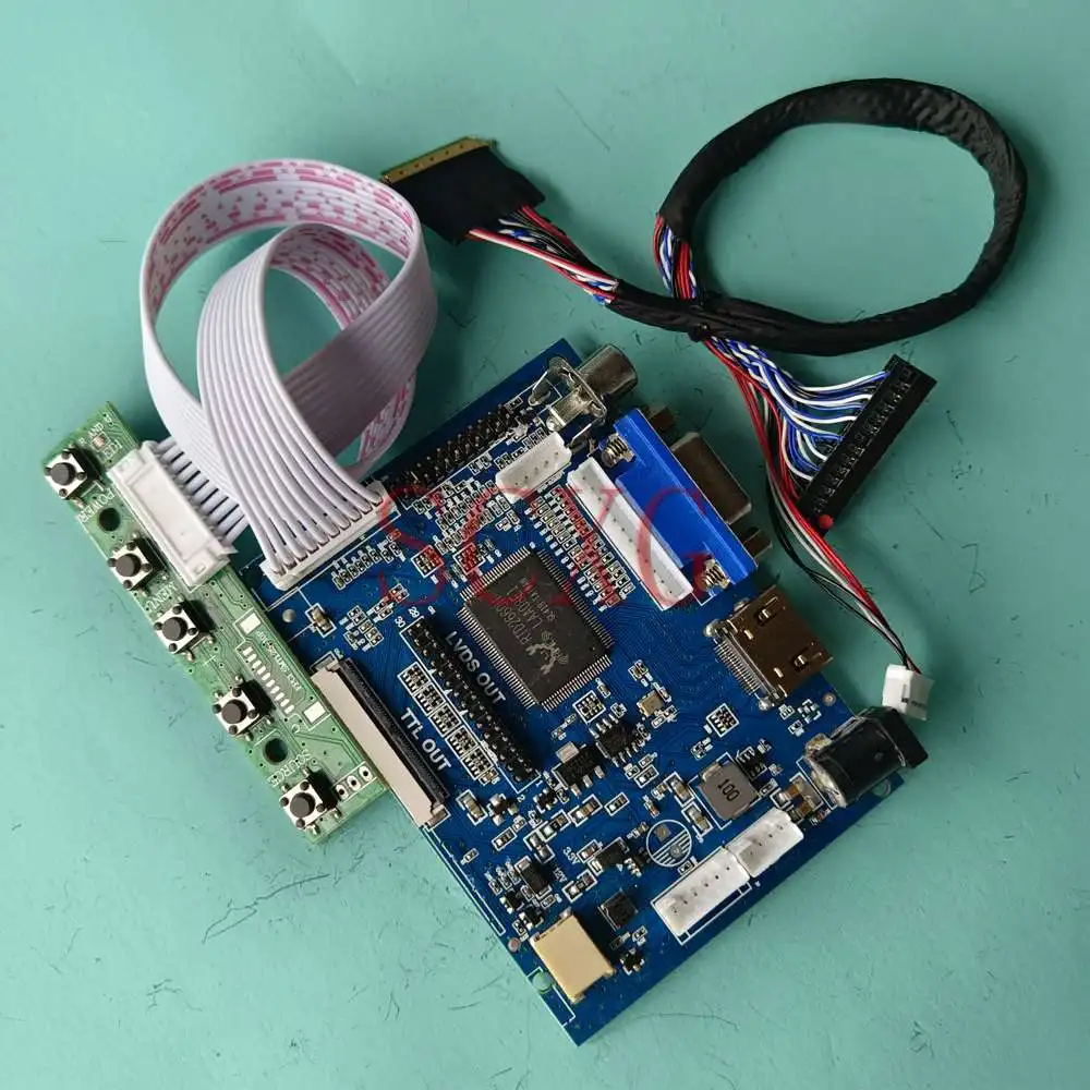 

Для B173RW01 V2 1600*900 комплект для самостоятельной сборки ноутбука AV + VGA + HDMI-совместимая плата контроллера ЖК-экрана 17,3 "LVDS 40 Pin