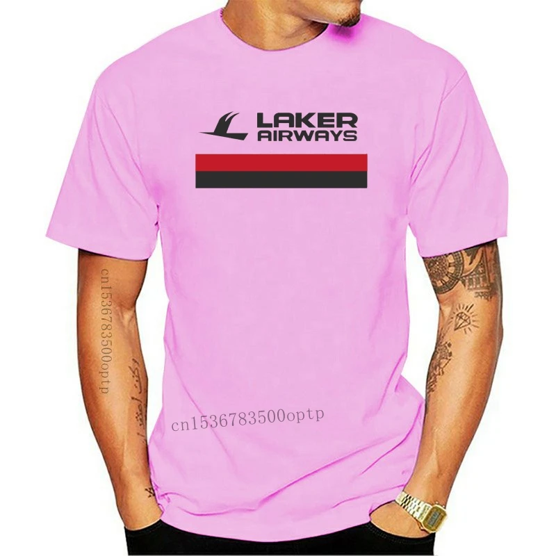 

New LAKER AIRWAYS INSPIRED DESIGN GRAPHIC HIGH QUALITY 100% COTTON COLOUR T SHIRT Cheap Wholesale Tees Gift Print T-shirt