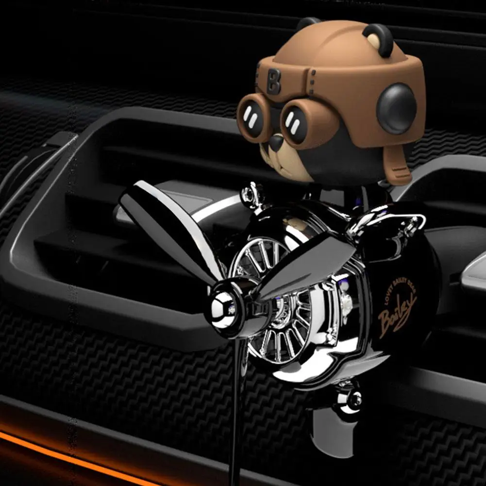 Освежитель воздуха для автомобиля освежитель с вращающимся пропеллером клипсой