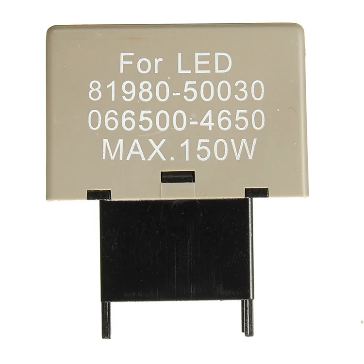 

81980 Car Flasher Relay 12V 40A 8 Pin For Toyota Lexuss 5003066500-4650 LED Flasher Relay Blinker Fix Turn Signal Light Pro