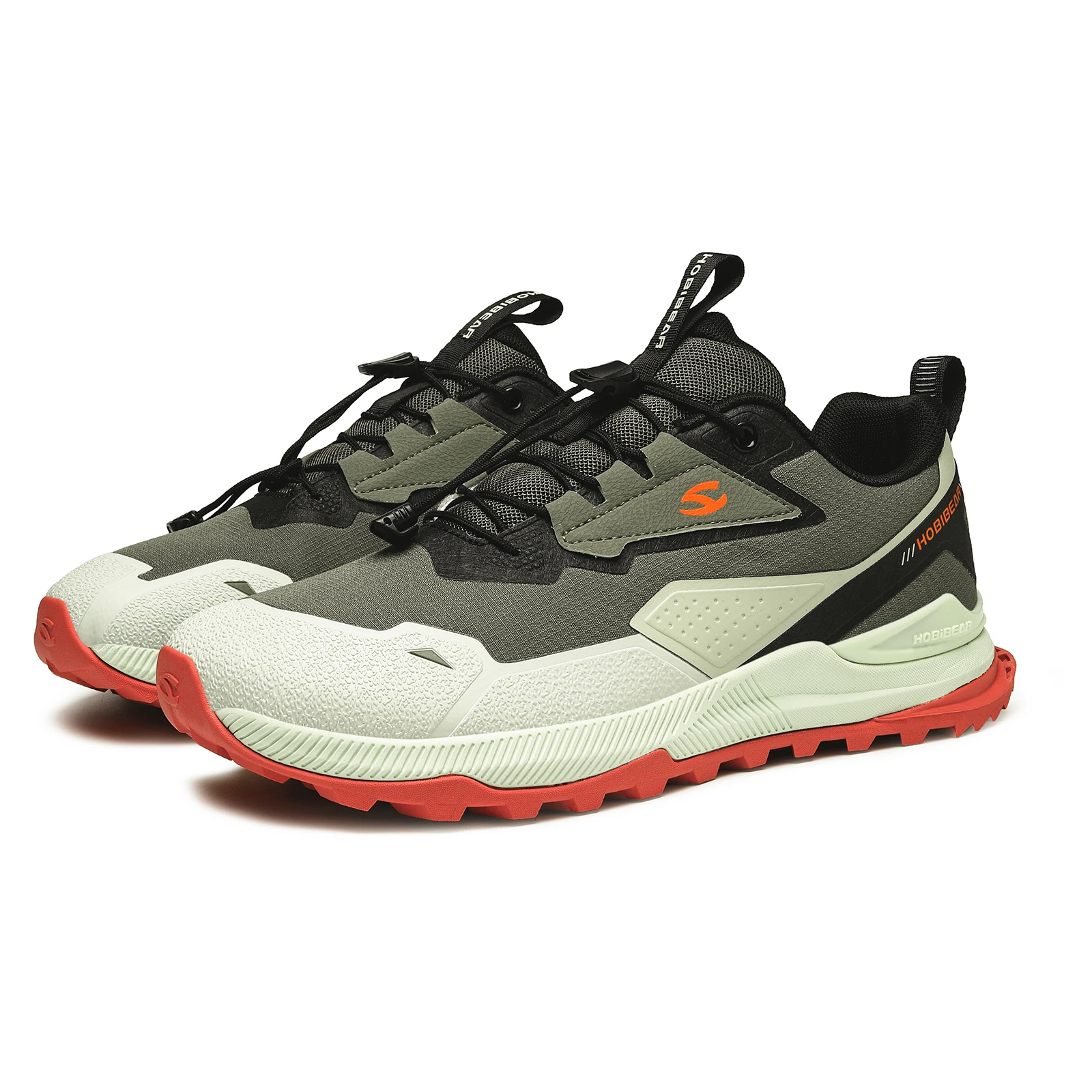 HOBIBEAR прогулочная обувь для мужчин Нескользящие кроссовки на резинке удобные