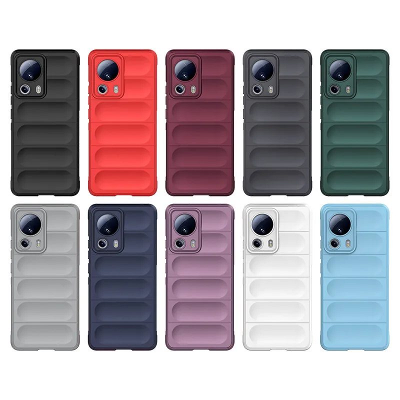 For Xiaomi 13 Lite Cover For Xiaomi 13 Lite Case 6.55 inch Shockproof Rubber Silicone Bumper For Xiaomi 13 Lite 13 Pro Fundas