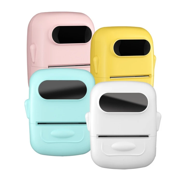 

Mini Thermal Label Printer Portable Wireless 12-50mm Thermal Sticker Printing Labels Printer