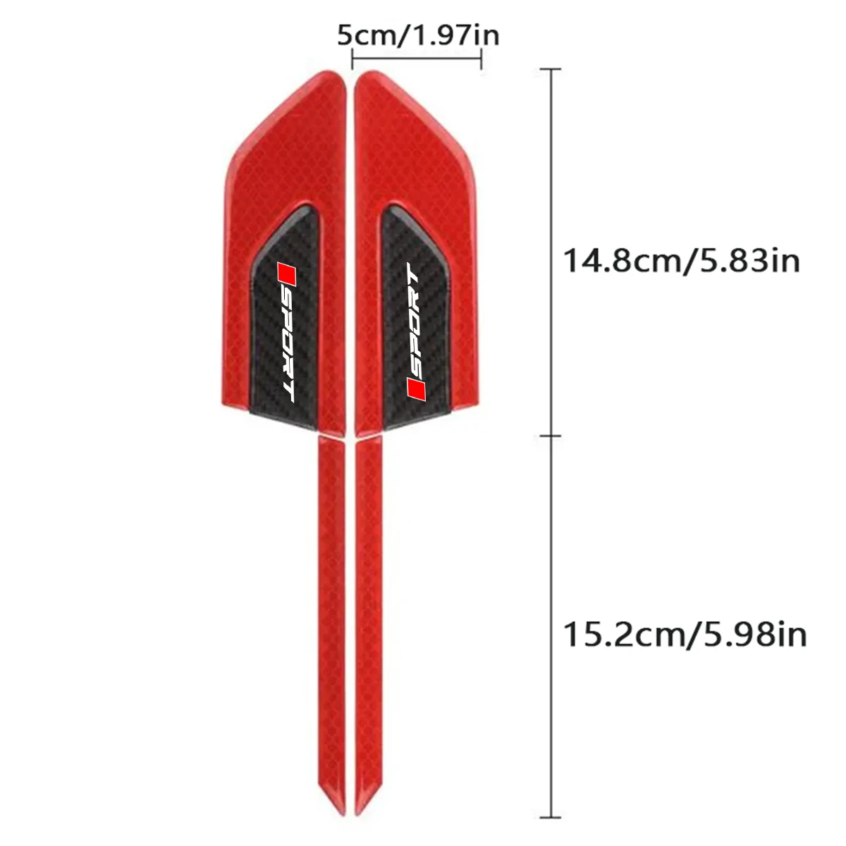 Светоотражающая предупреждающая лента для дверей автомобиля наклейки Toyota Honda Mazda