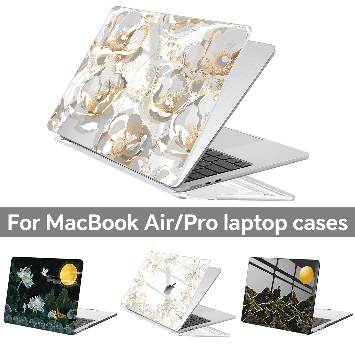 Чехол для ноутбука Macbook Air 13 15 M1 M2 A2681 A2941 A2337 A2338 A1708 Touch Bar ID Pro 14 A2442 2023 Mac 16 дюймов