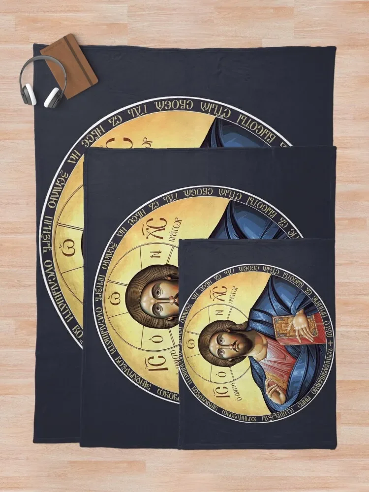 Христа пантократор Православная икона плед одеяла для ребенка дивана тепловые