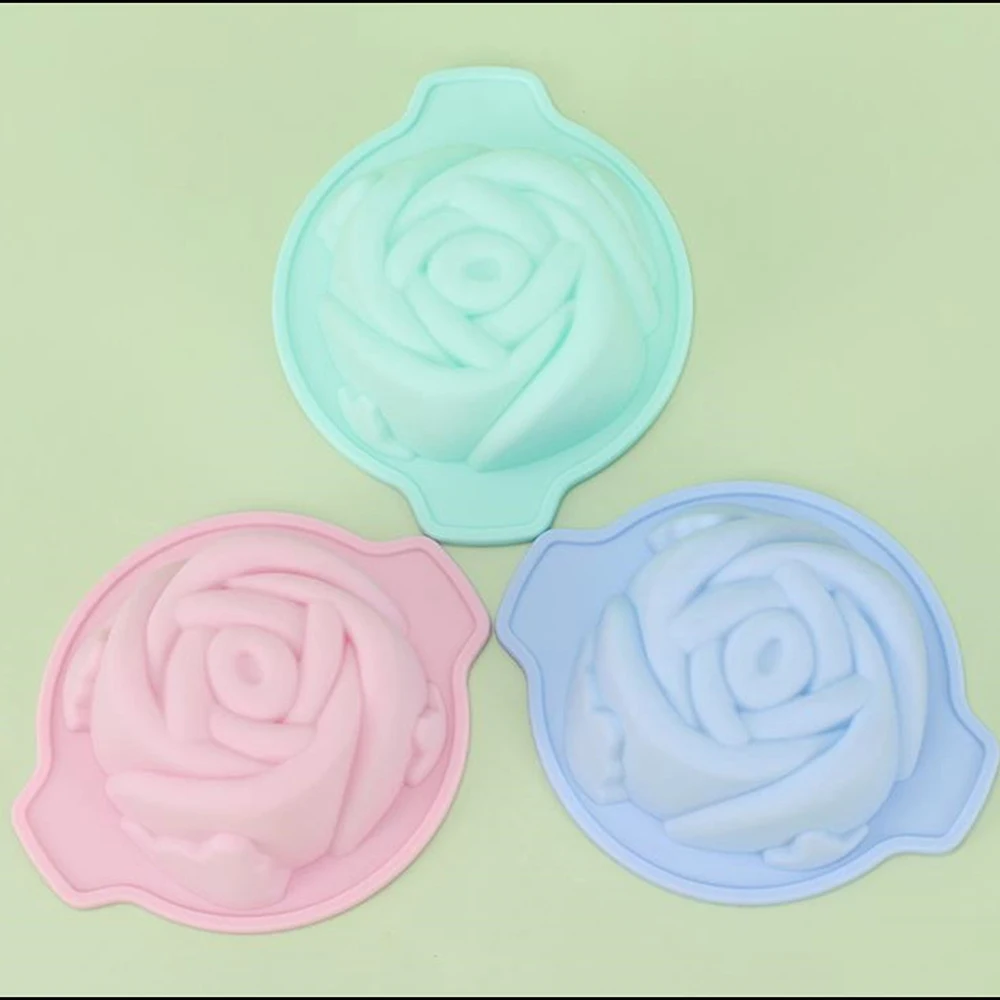 

Food-grade Silica Gel Creative Pattern Mold Healthy And Harmless Easy Demoulding Flower Chocolate Cake Molds Durable Non-toxic