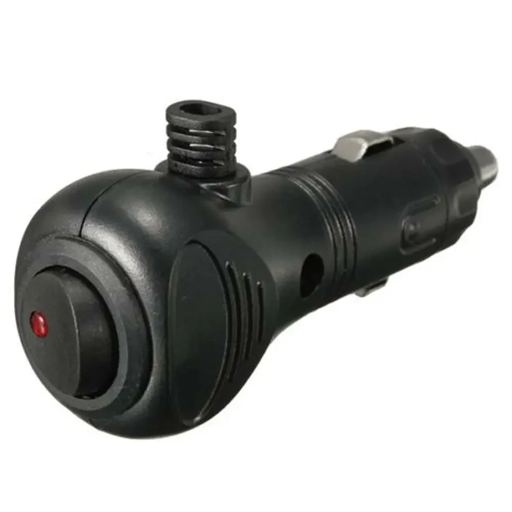 

12 В 24 В мужской универсальный автомобильный прикуриватель, розетка, разъем включения и выключения, разветвитель, внутренние детали, поставки