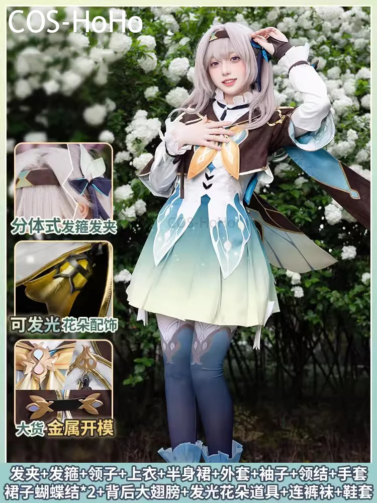 Костюм для косплея COS-HoHo Honkai: Star Rail Firefly костюм женский ролевых игр на Хэллоуин