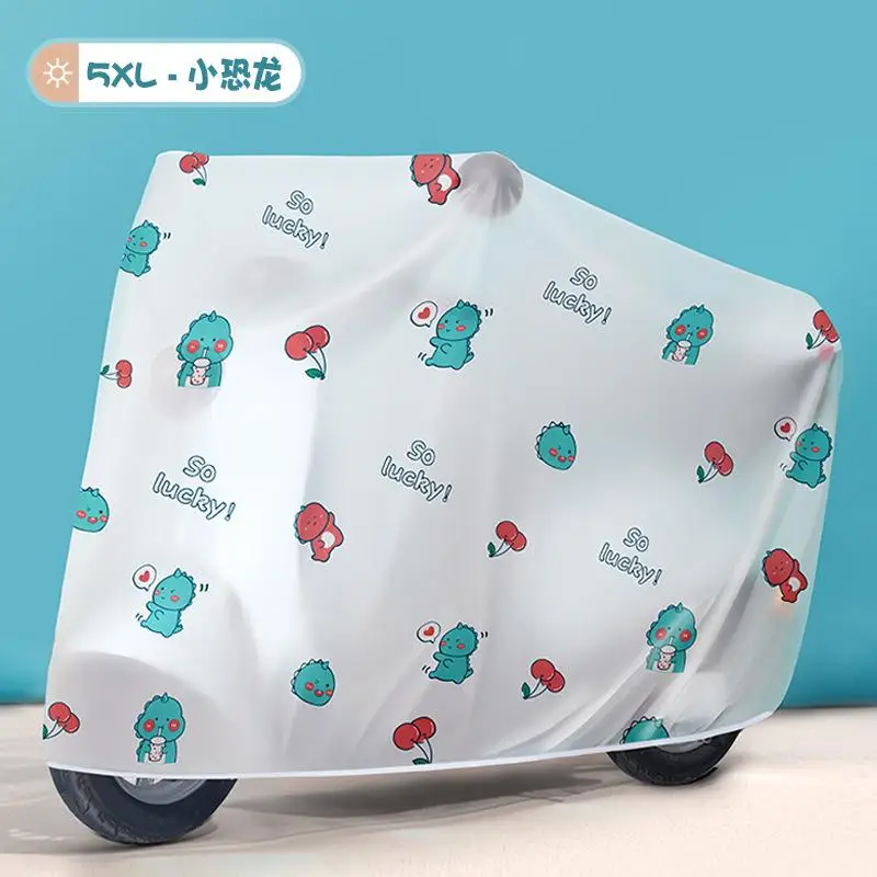 

Bicycle Rain Cover Universal Motorcycle Protector Against Sunlight Rain Water Dust Dirt Waterproof Electric Scooter Sunscreen