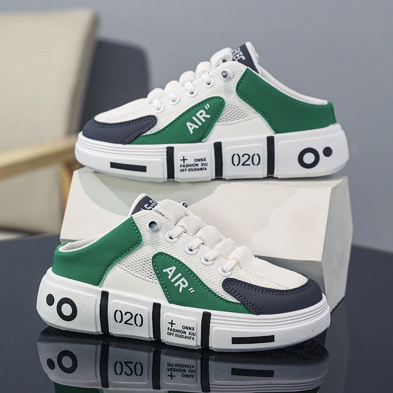 Сандалии мужские с перфорацией повседневная обувь клоги для дома сада улицы