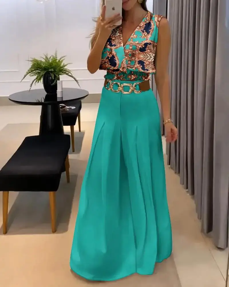 

2023 New Women's V-neck Sexy Bodysuit Temperament High waist Slim Green Bodysuit