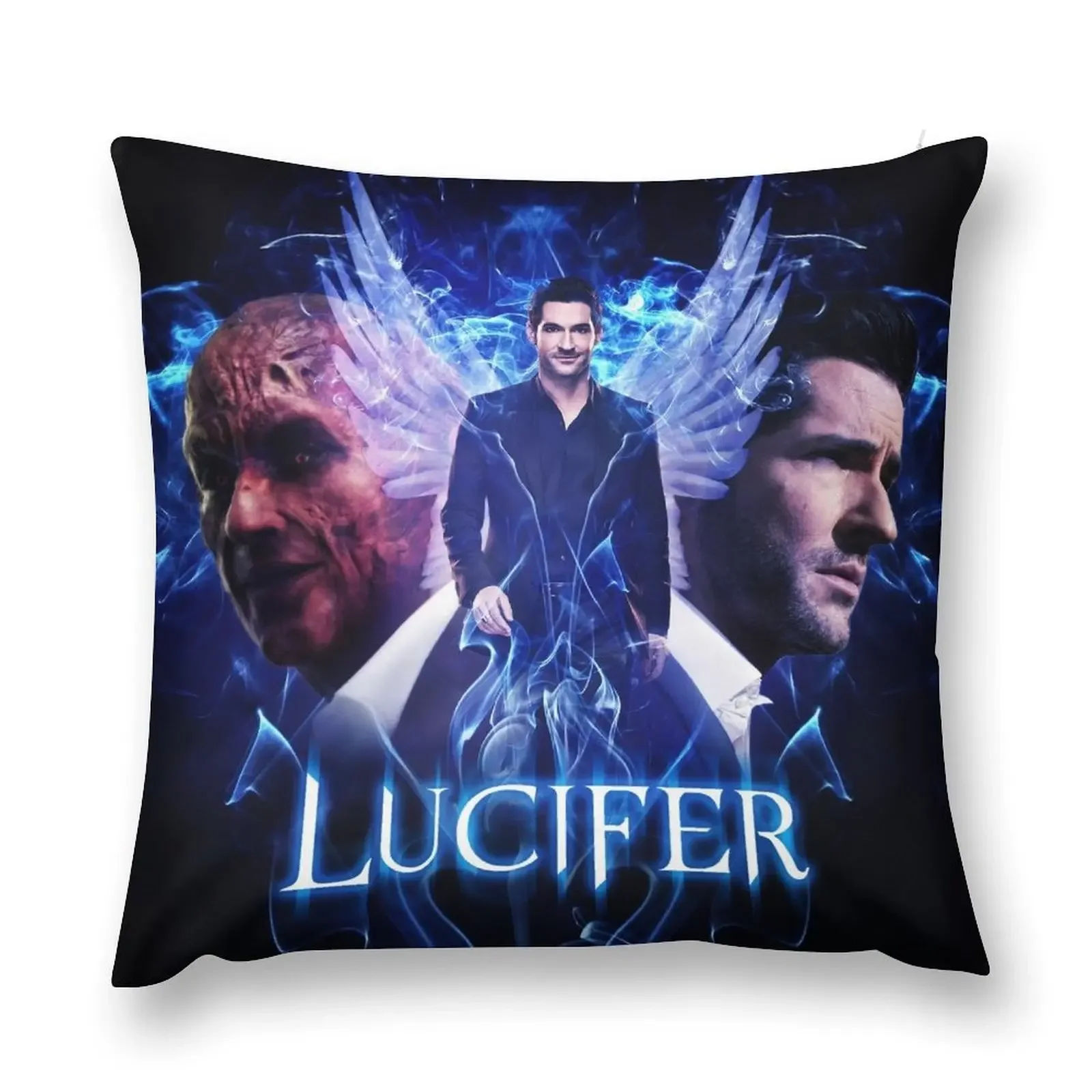 Lucifer Morningstar-Дьявол против ангела декоративная подушка на заказ наволочка чехол