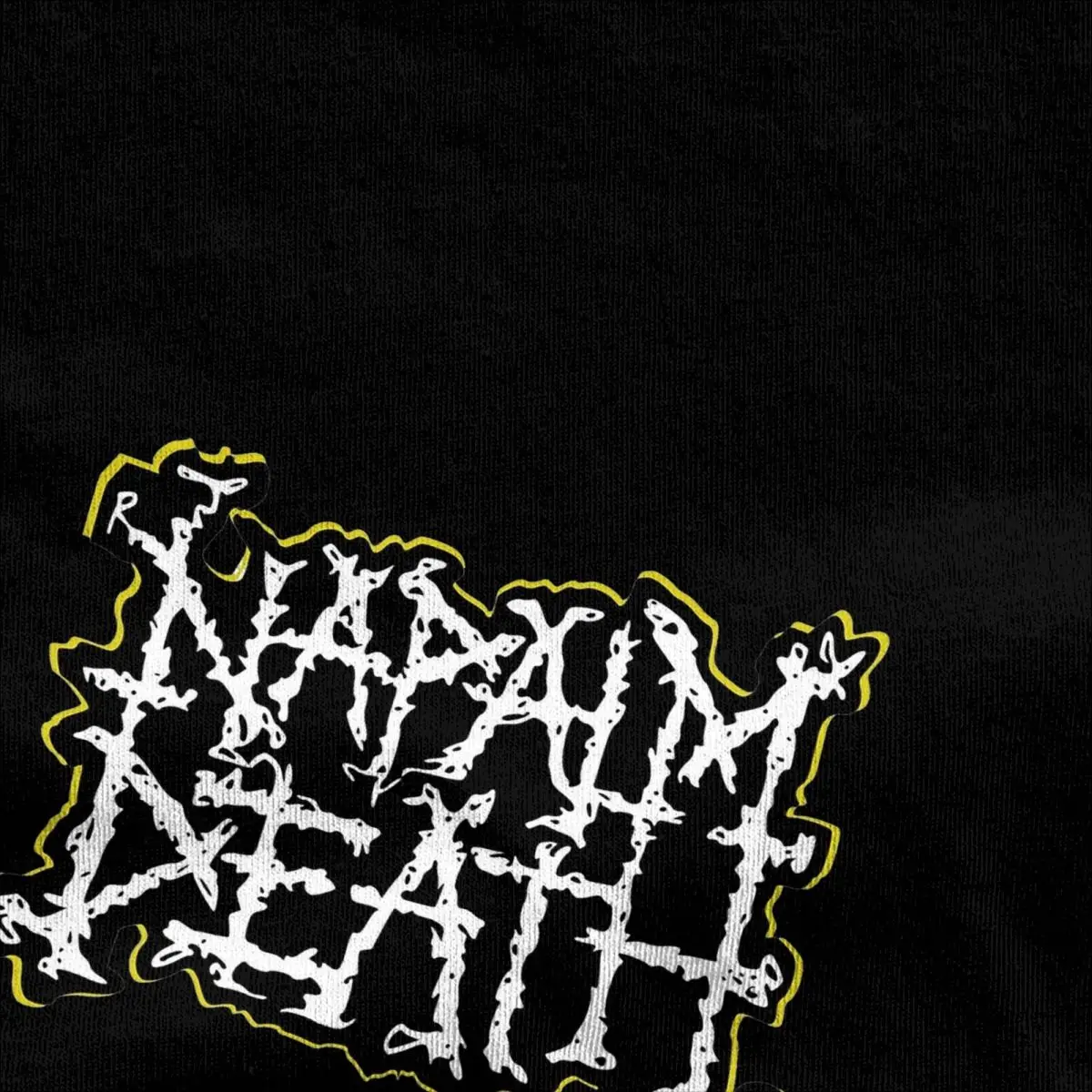 Футболка Napalm Death Metal Band для мужчин и женщин хлопковые топы с круглым вырезом