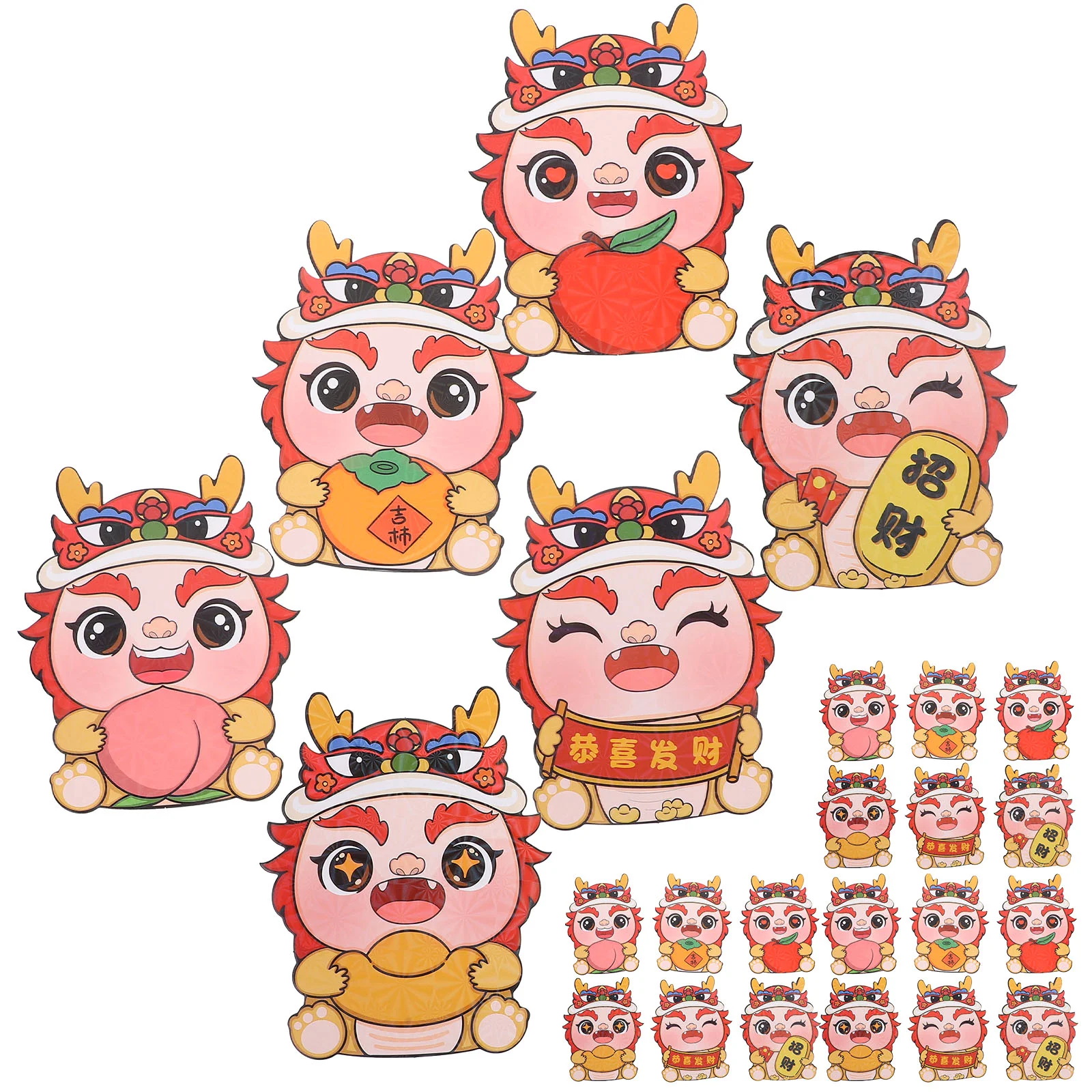 

30 Pcs Cute Red Envelopes Chinese New Year Festival Xmas Gifts Wallet Paper Lunar
