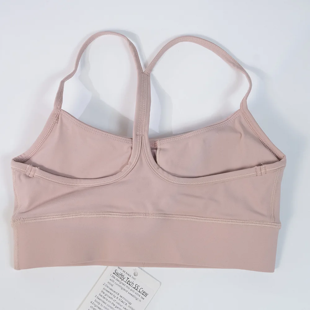 Yoga Female Lingerie Y Type Sports Bra Top Naked Fitness Brasier Home Clothes Solid Sexy Women Clothing Underwear with Logo
