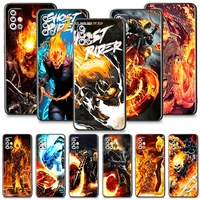 marvel superhero ghost rider phone case for samsung galaxy a51 a71 a41 a31 a11 a01 a72 a52 a42 a32 a22silicone tpu cover