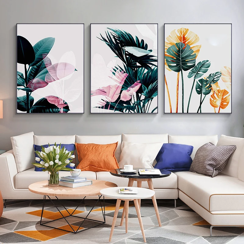 CHENISTORY 3 шт./компл. DIY Раскраска по номерам лист акриловая краска по номерам для взрослых нордический стиль домашний декор картины на стену