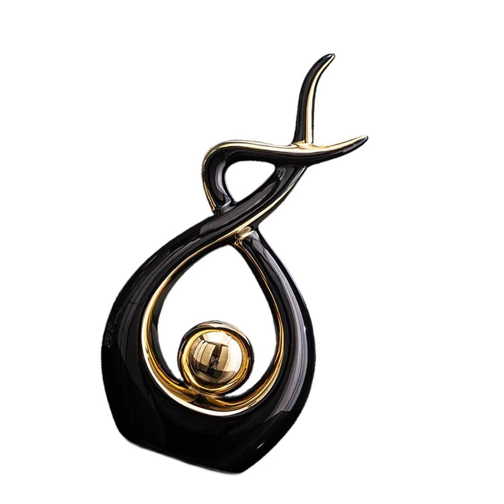 

Абстрактные Художественные аксессуары, скульптура, украшение для стола, украшение для гостиной, домашнее украшение