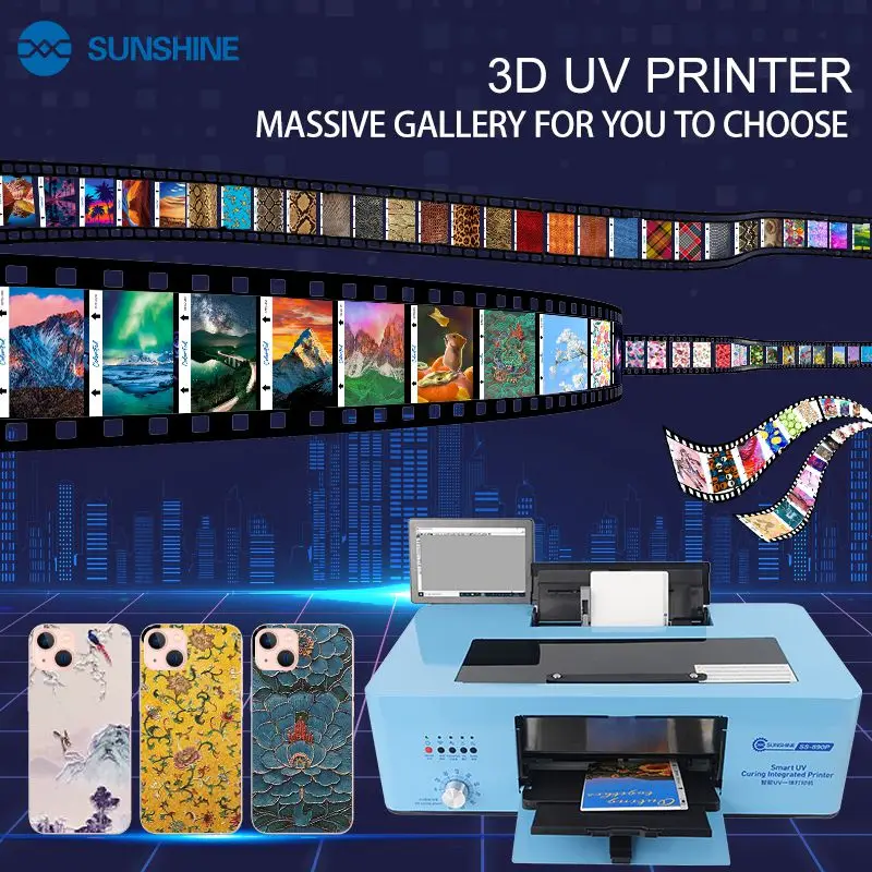 

Умный УФ интегрированный 3D-принтер SUNSHINE с рисунком для детской защитной пленки