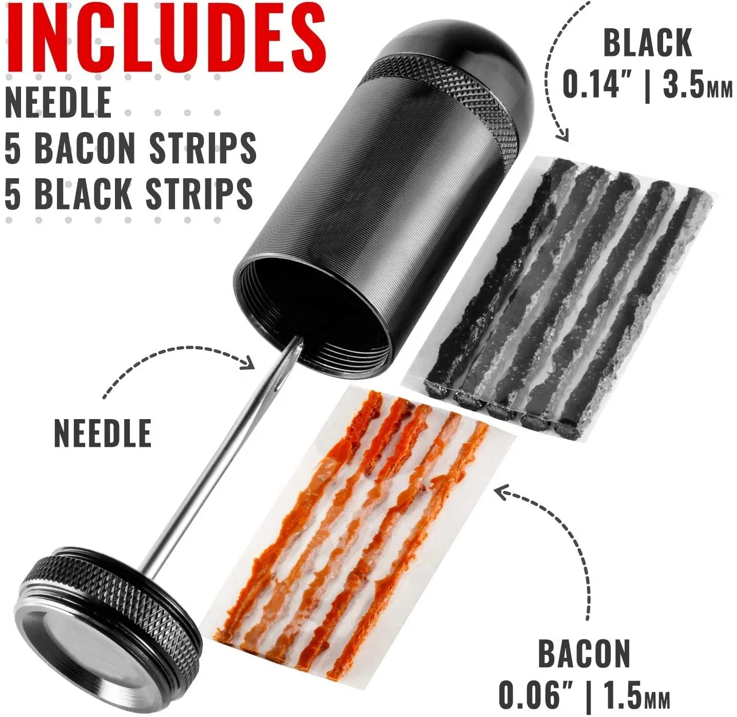 

Bike Tubeless Tire Puncture Repair Kit For Bicycle Portable Urgent Cycling Flat Repair Kit Rubber Stripes Road Bicycle MTB Tools