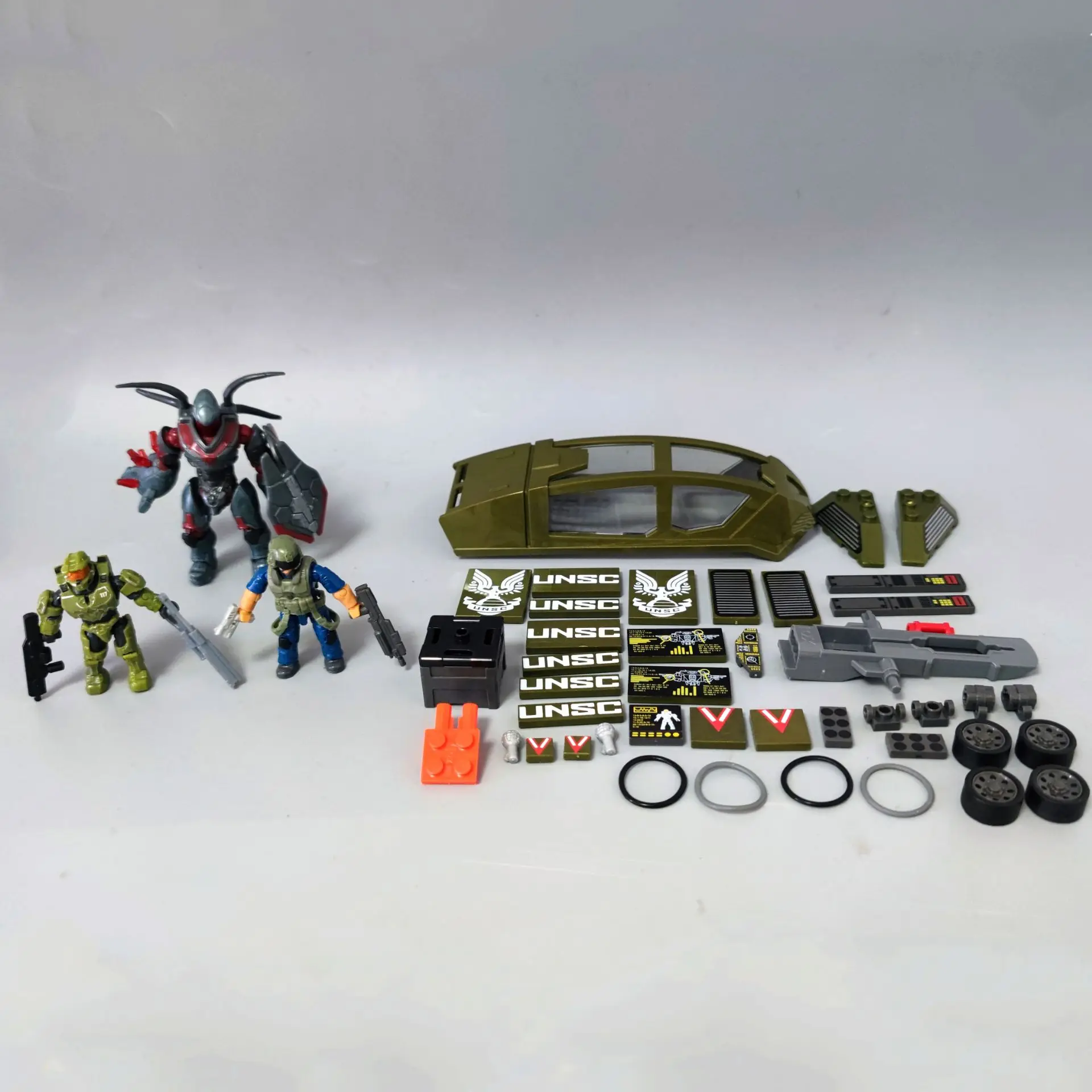 Mega Bloks ODST бак брют Мастер Шеф Охотник пилот свободная мини Экшн-фигурка игрушка (art.: 3920c8397e461) - 3920c8397e461