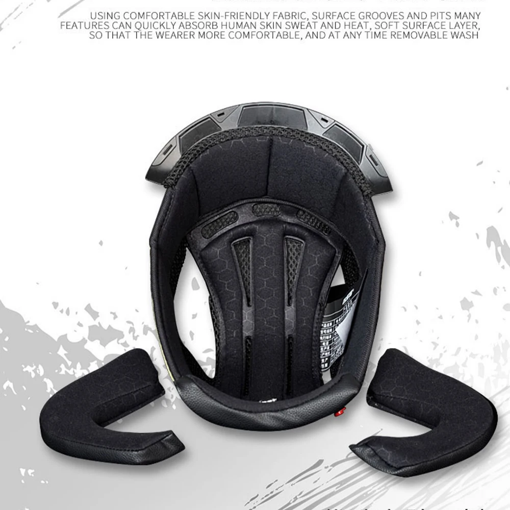 Мотоциклетный шлем с открытым лицом L-2XL Black Devil Anti-Fall Biker Kask износостойкое