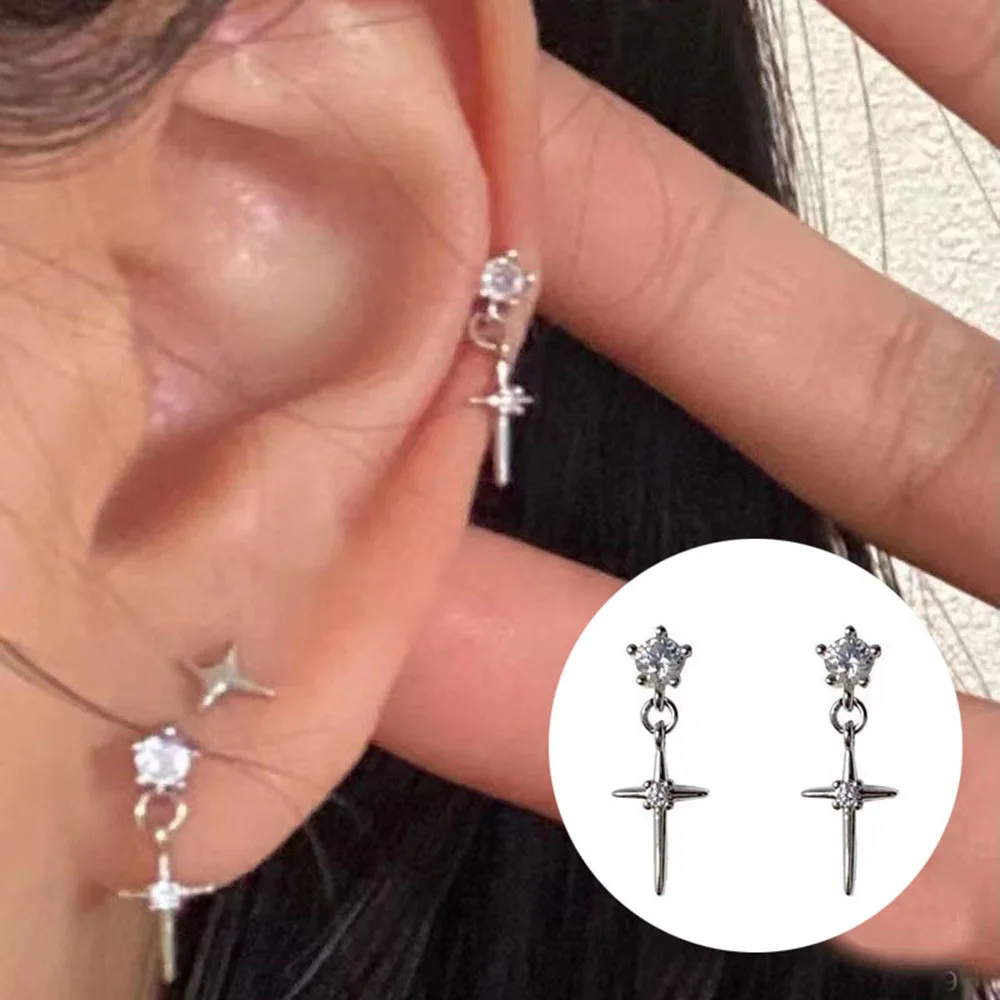 

Fashion Earrings For Women Girls Elegant Fashion Simple Party Punk Jewelry Gift Earrings Earbone Jewelry Pendant Earrings