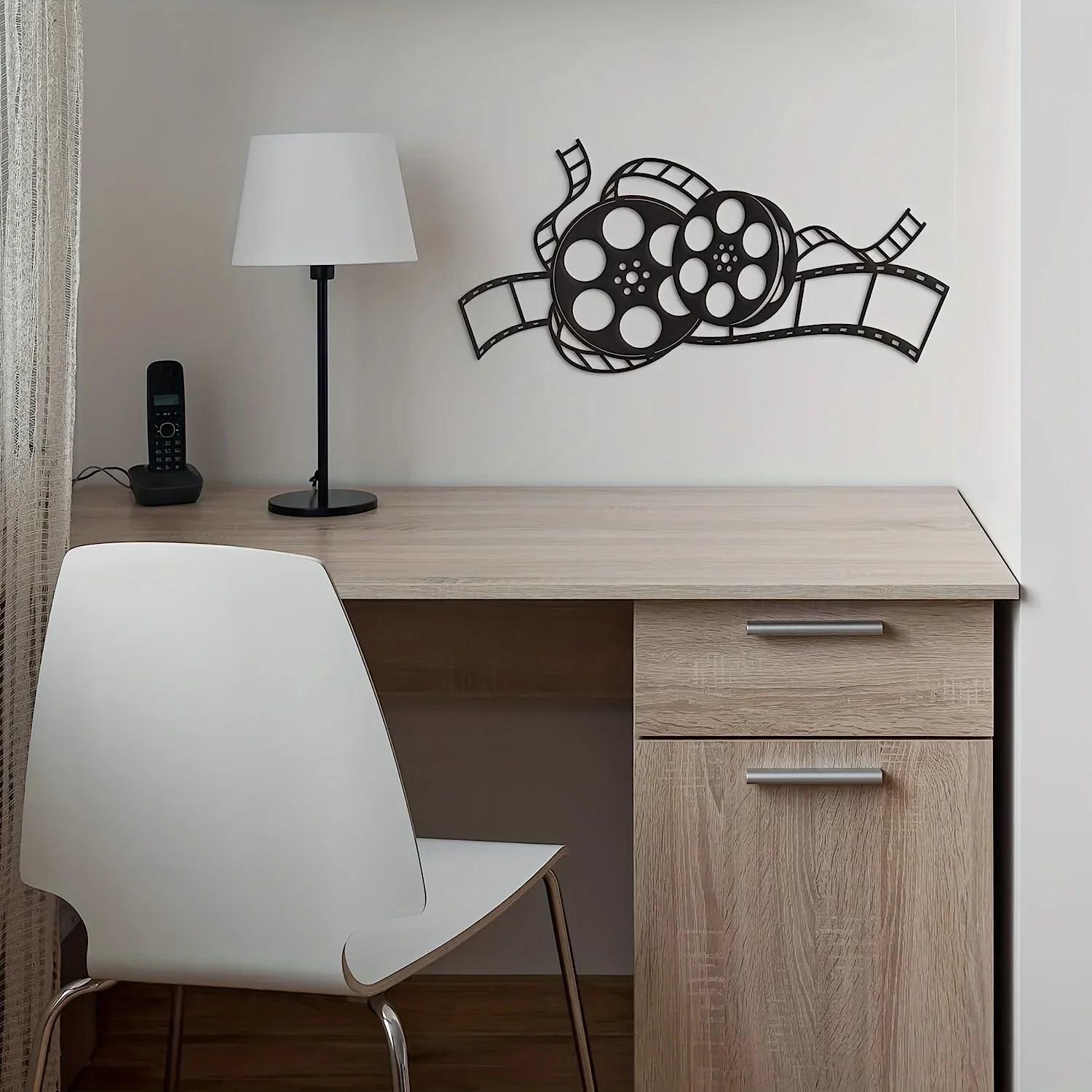 Винтажная металлическая вывеска кинотеатра идеально подходит для домашнего или