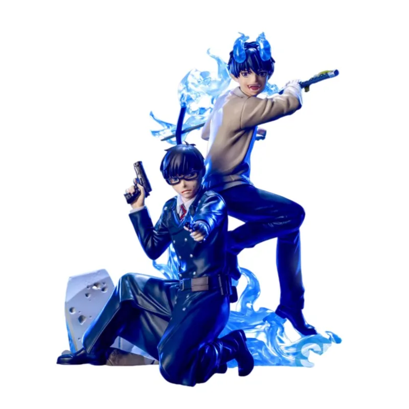 Фото Абсолютно новая оригинальная фигурка Bandai SEGA XcrossLink Blue Exorcist Окумура Рин со спецэффектами, подарочные украшения, в наличии №1