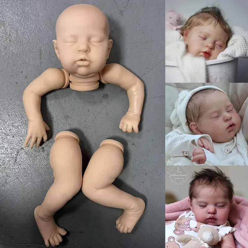 20-дюймовый комплект плюшевых кукол Reborn незавершенный неокрашенный детали для
