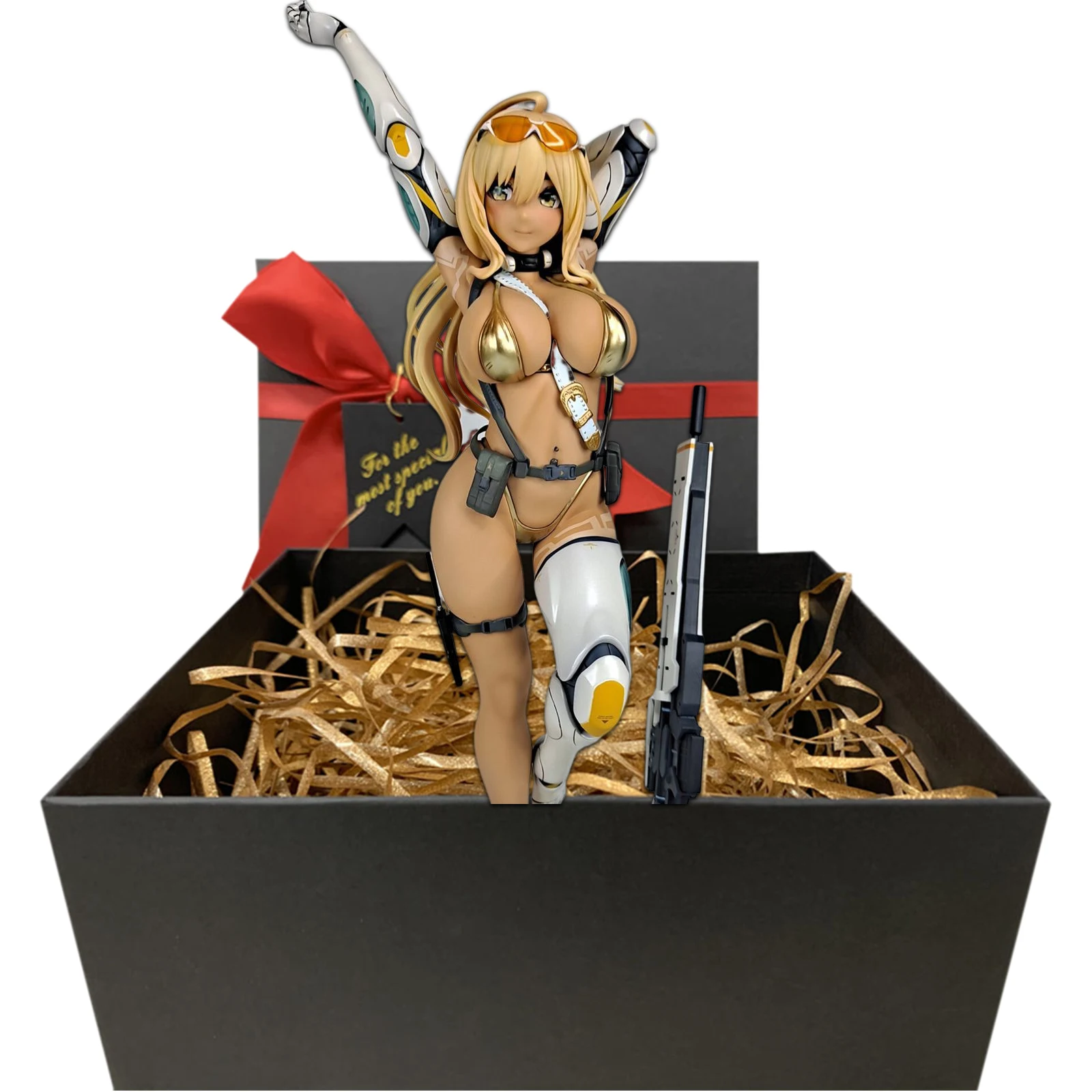 

【Soft Ver.】Hentai Figure Uncensored Cast off Figurine Galsniper Lewd Anime Character Collectible Doll Model Gift Toy.