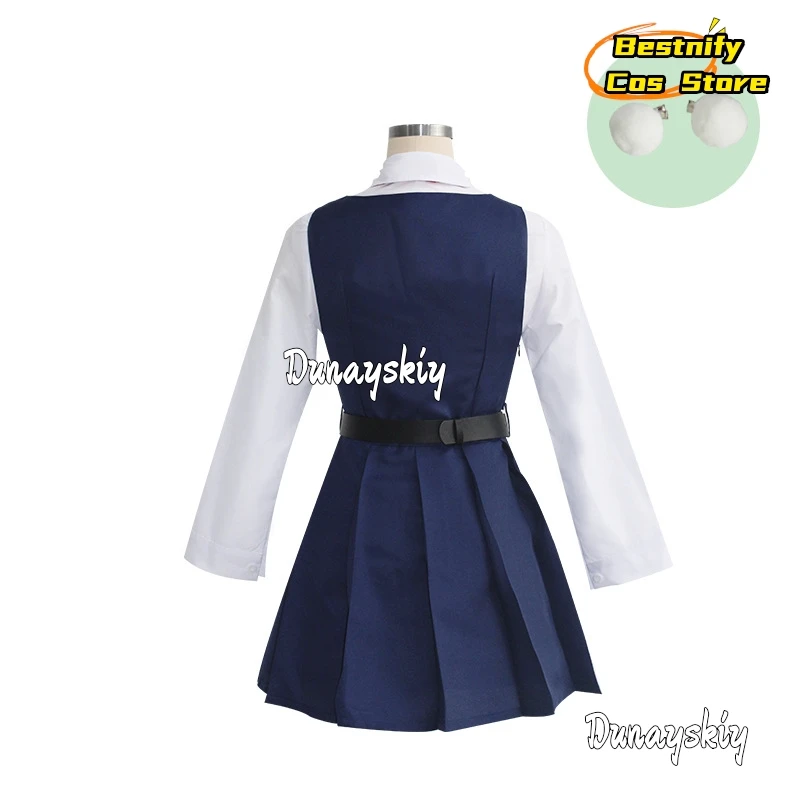 Shigure Ui Косплей Костюм Митака Аса Cos Одежда Парик JK Девушка Школьная Форма